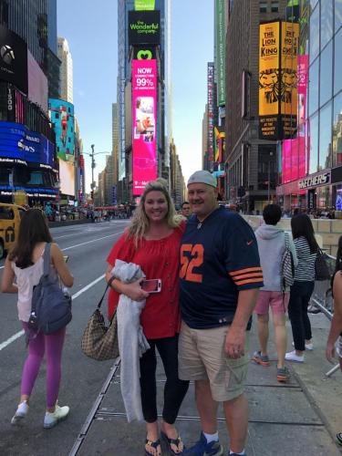 Katie & Todd in Times Square 2