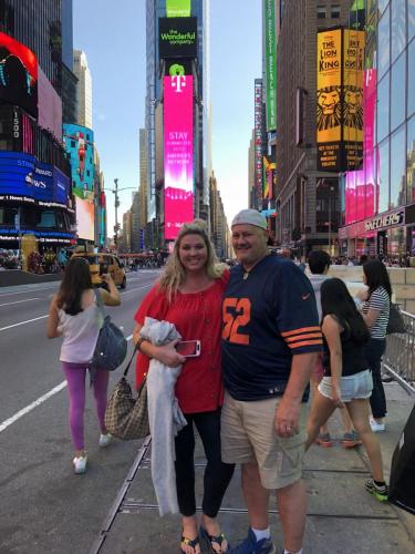 Katie & Todd in Times Square 3