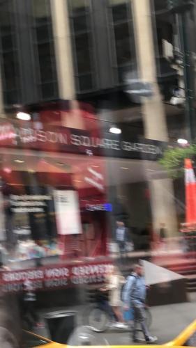Madison Square Garden Blurry