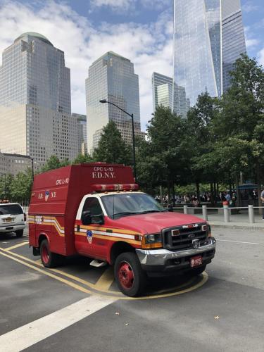 WTC Site Fire Truck